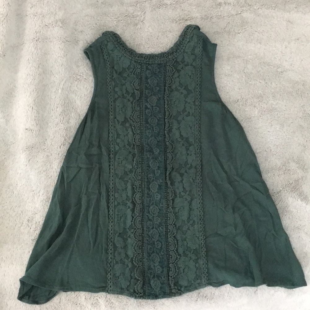 High neck tank top